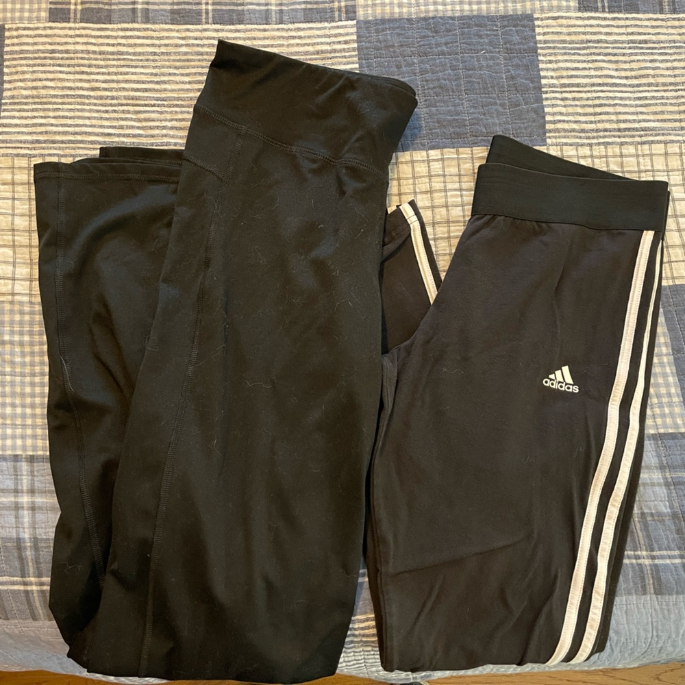Women’s athletic pants - Adidas & Champion